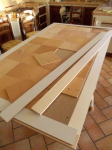 A - Tavolo in sezione